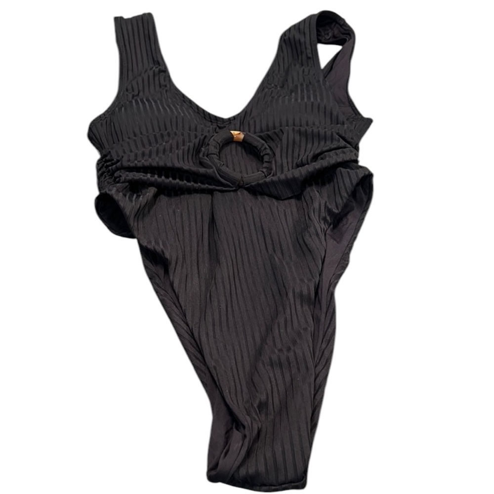 70. Toluca Black One Piece Swimsuit